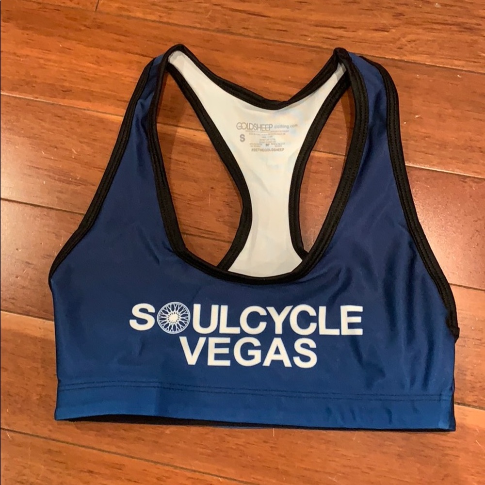 NEW Custom SoulCycle x Goldsheep bra